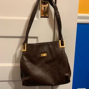 Mondani brown leather bag